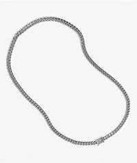 The Gold Gods 22" Miami Cuban White Gold Link Chain Necklace