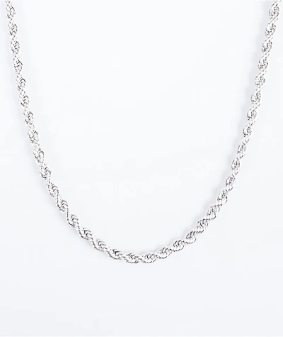 The Gold Gods 22" White Rope Chain Necklace