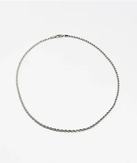 The Gold Gods 22" White Rope Chain Necklace