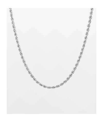 The Gold Gods 22" White Rope Chain Necklace