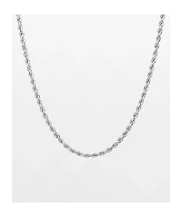 The Gold Gods 22" White Rope Chain Necklace