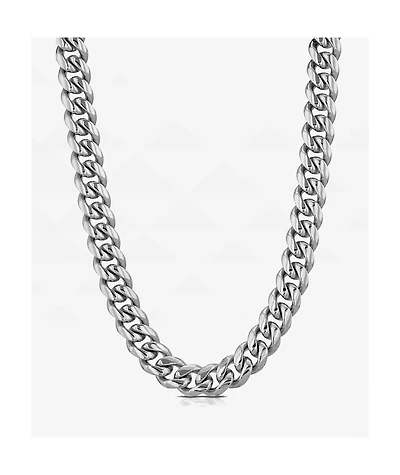 The Gold Gods 6mm 18" Silver Miami Cuban Chain Necklace