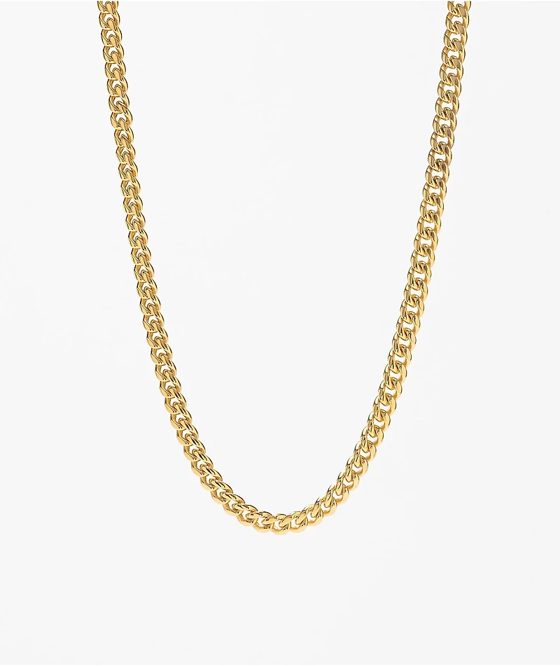 The Gold Gods 6mm Miami Cuban Chain Necklace
