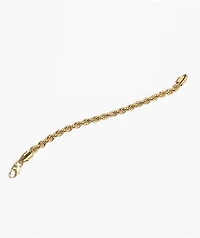 The Gold Gods 6mm Gold Rope Bracelet