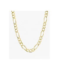 The Gold Gods Figaro 22" Gold Chain Necklace