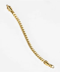 The Gold Gods Franco 6mm Gold Box Chain Bracelet