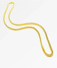 The Gold Gods Franco Box Chain 28"  Necklace