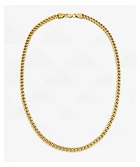 The Gold Gods Gold 24" Franco Box Chain Necklace
