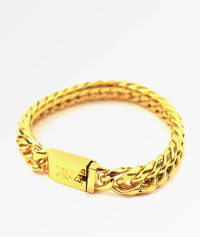 The Gold Gods Gold Cuban Link Bracelet