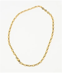 The Gold Gods Mariner Anchor Chain Necklace