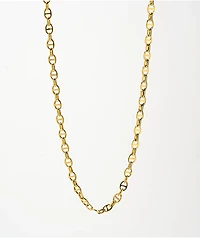 The Gold Gods Mariner Anchor Chain Necklace