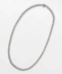 The Gold Gods Straight Edge 8mm 22" Gold Diamond Cuban Link Choker Chain Necklace