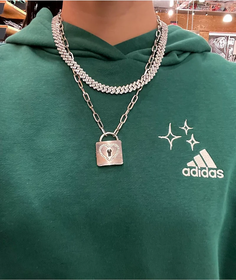 The Gold Gods Straight Edge 8mm 22" Gold Diamond Cuban Link Choker Chain Necklace