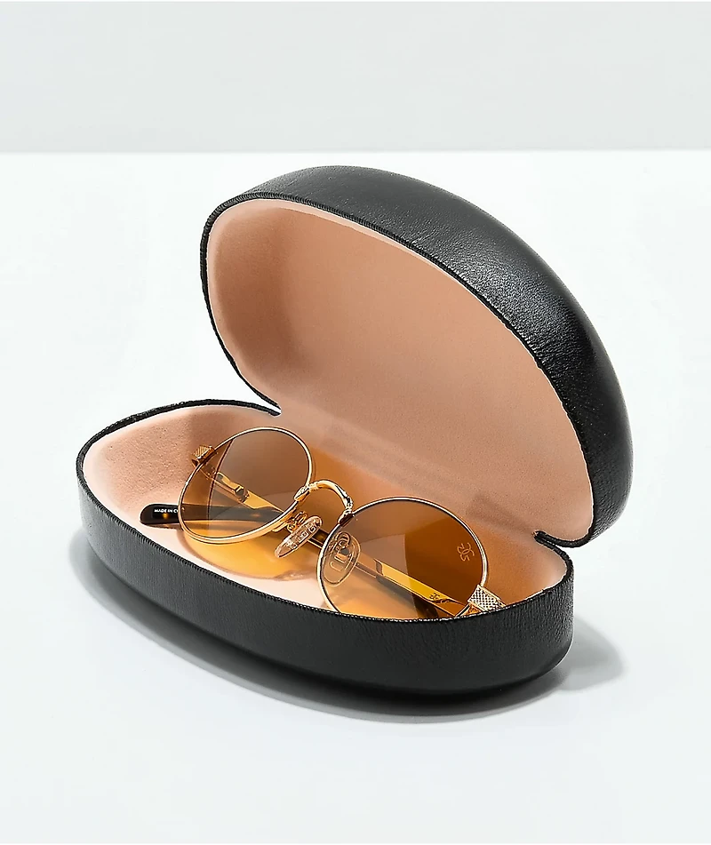 The Gold Gods The Ares Gold & Orange Gradient Sunglasses