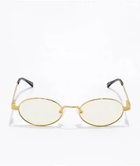 The Gold Gods The Ares Yellow Gradient Sunglasses