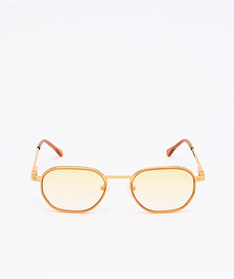 The Gold Gods Hermes Yellow Gradient Sunglasses