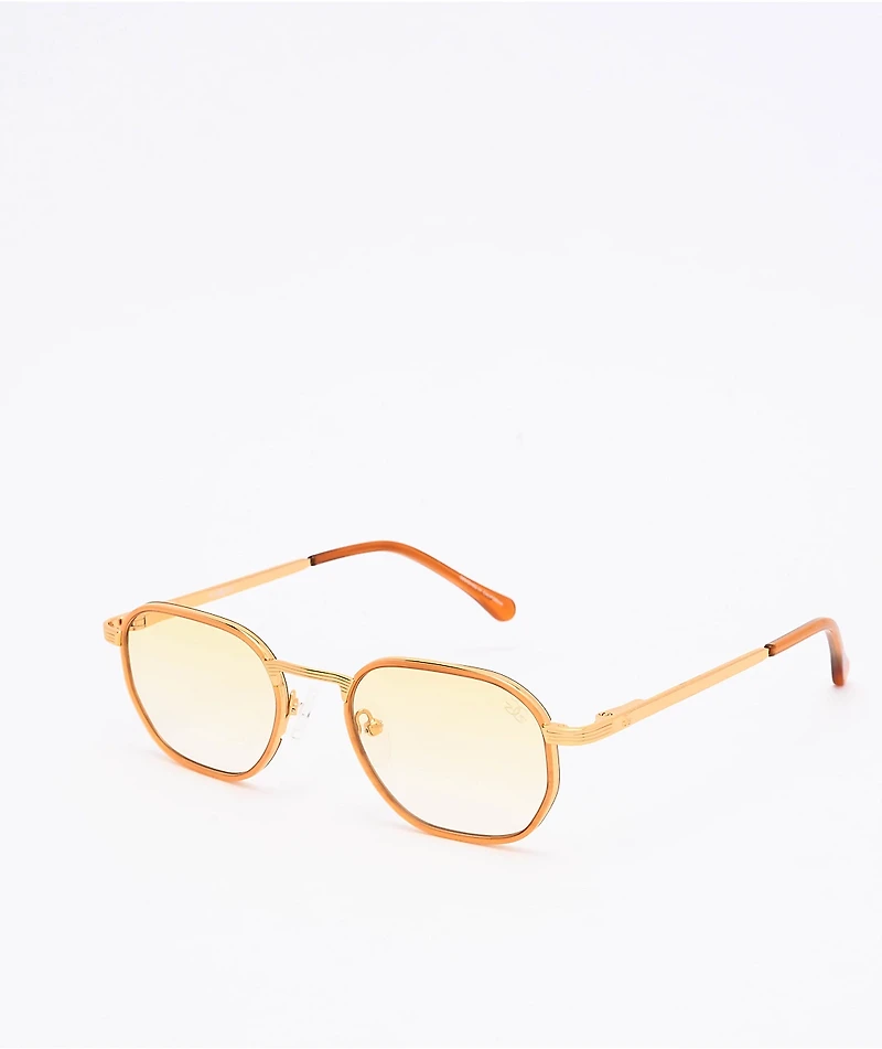 The Gold Gods Hermes Yellow Gradient Sunglasses