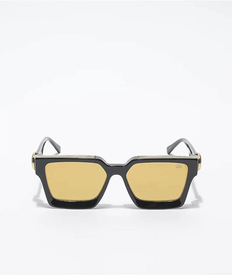The Gold Gods The Virgils Black & Gold Flash Sunglasses