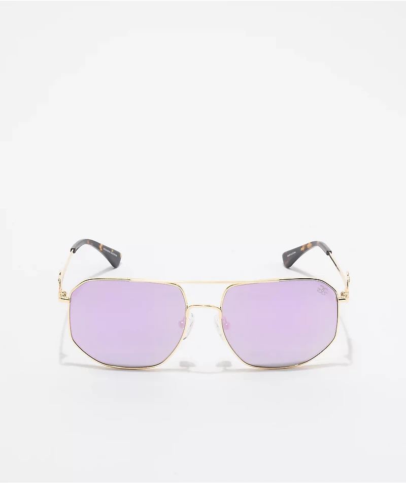 The Gold Gods The Zelus Lavender Sunglasses