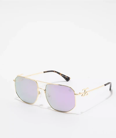 The Gold Gods The Zelus Lavender Sunglasses