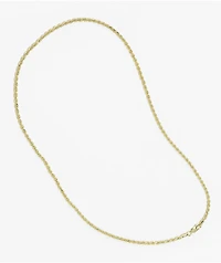 The Gold Gods Vermeil Diamond 20" Rope Chain Necklace