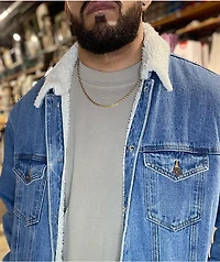 The Gold Gods Vermeil Diamond 20" Rope Chain Necklace