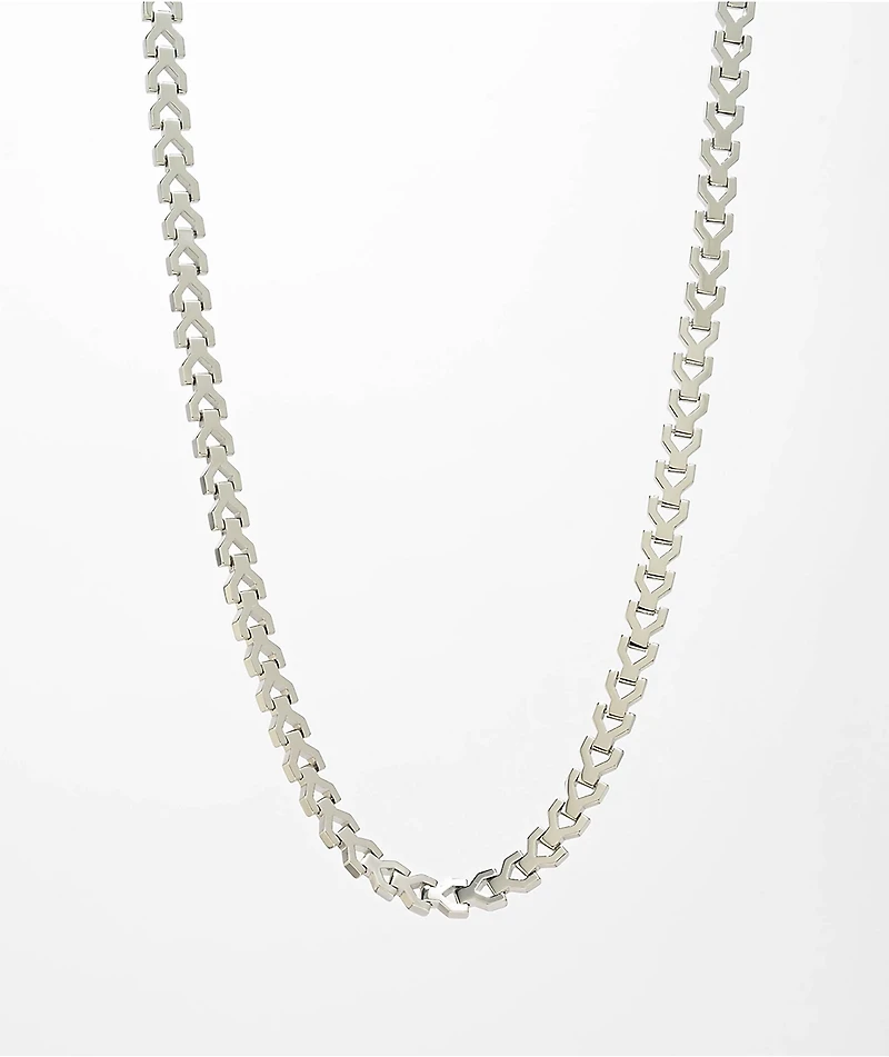 The Gold Gods Y Link 18" 8mm White Gold Necklace