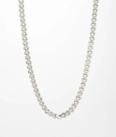 The Gold Gods Y Link 18" 8mm White Gold Necklace