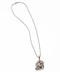 The Gold Gods x Attack On Titan Eren Roar 22" White Chain Necklace