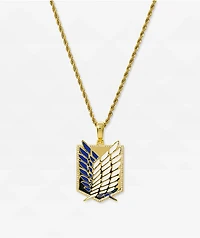 The Gold Gods x Attack On Titan Scout 22" Rope Chain Necklace