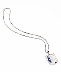 The Gold Gods x Attack On Titan Scout 22" White Gold Chain Necklace