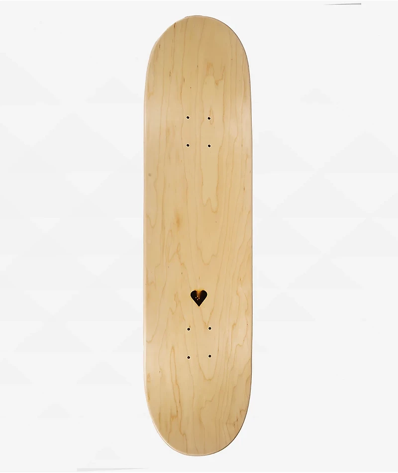 The Heart Supply Society Red  8.25" Skateboard Deck