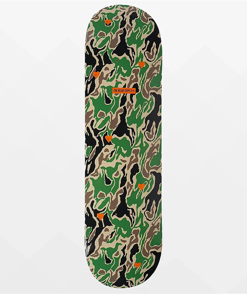 The Heart Supply Society Red 8.25" Skateboard Deck