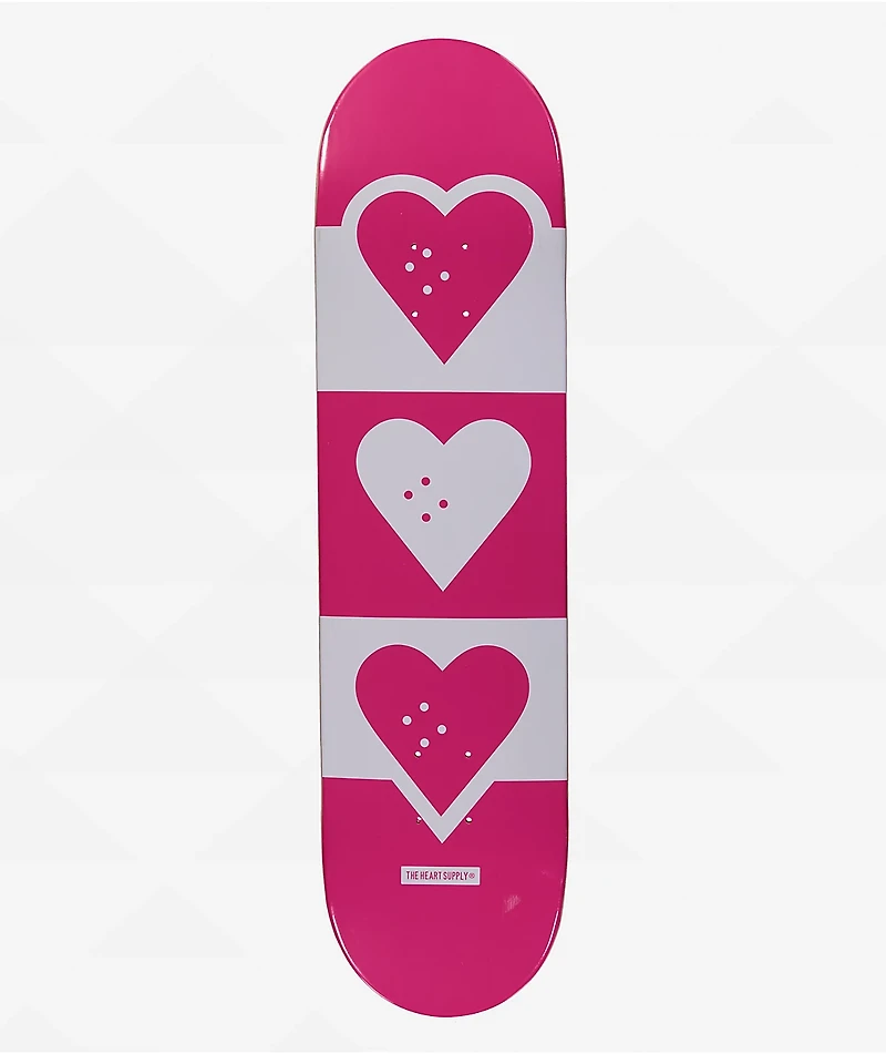 The Heart Supply Squadron Logo 8.0" Skateboard Deck