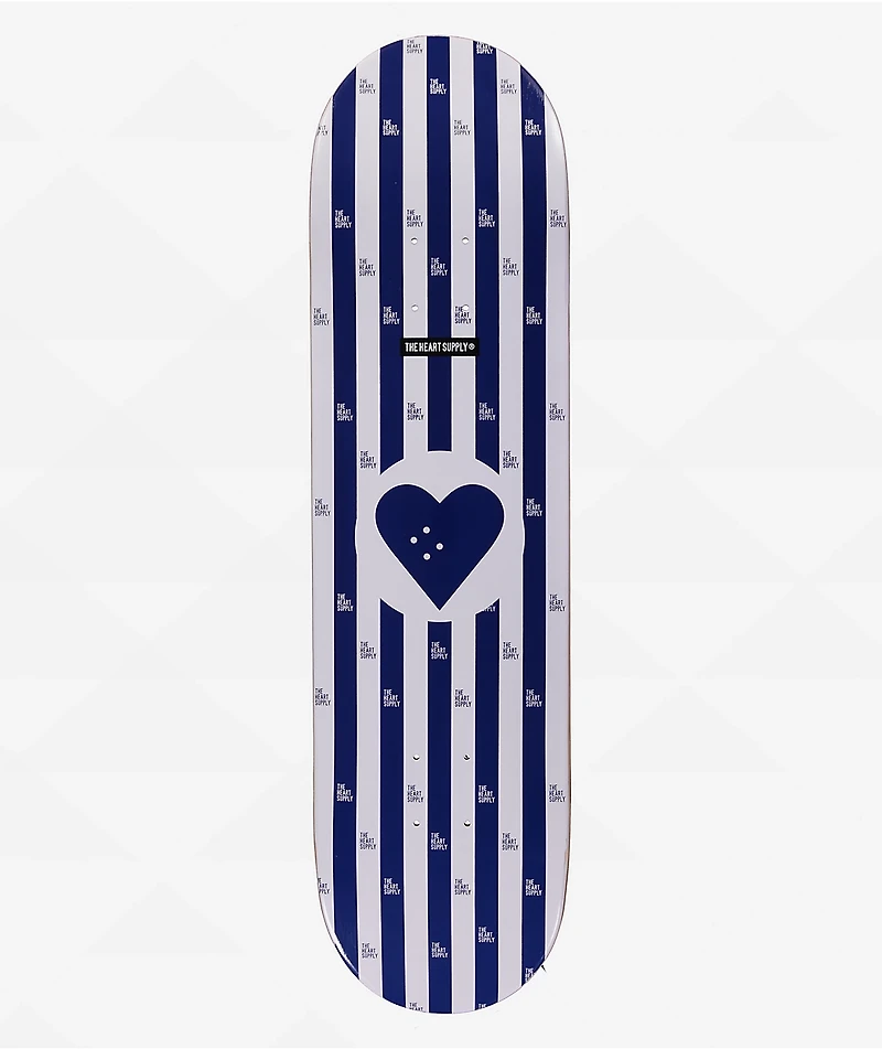 The Heart Supply Squadron Logo Pink 8.25" Skateboard Deck