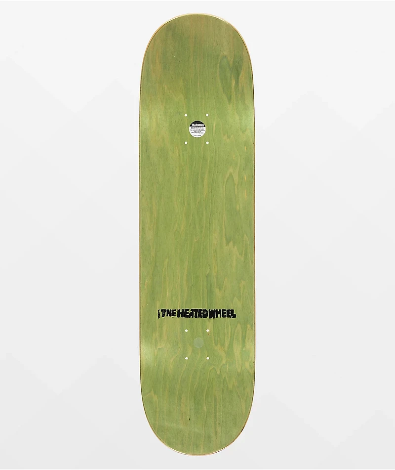 The Heated Wheel Adventured Slick Bottom 8.75" Skateboard Deck