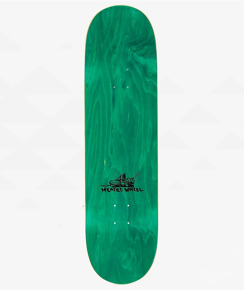 The Heated Wheel Bugged Out 9.0" Skateboard Deck