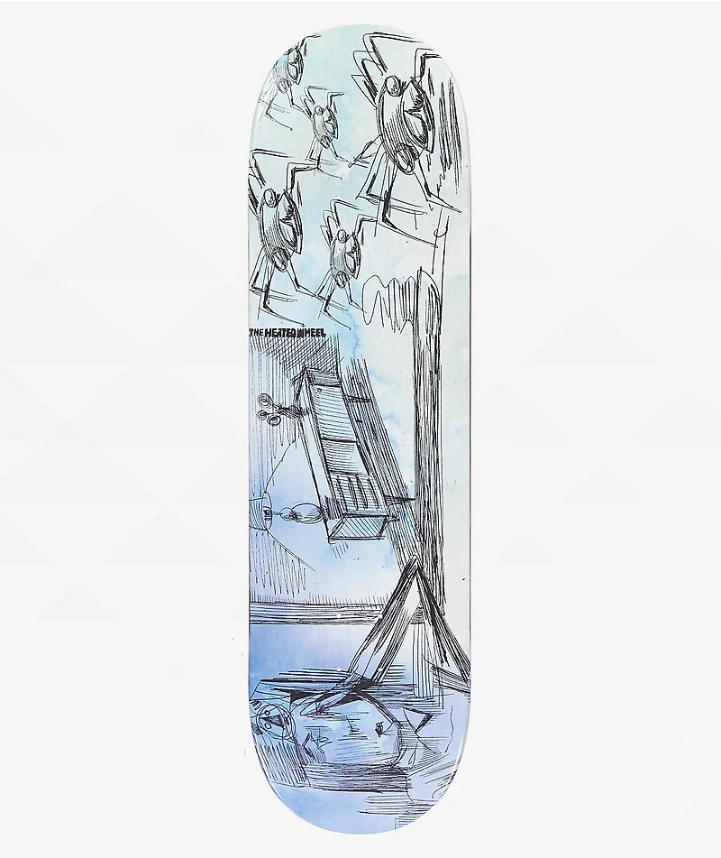 The Heated Wheel Bugged Out 9.0" Skateboard Deck