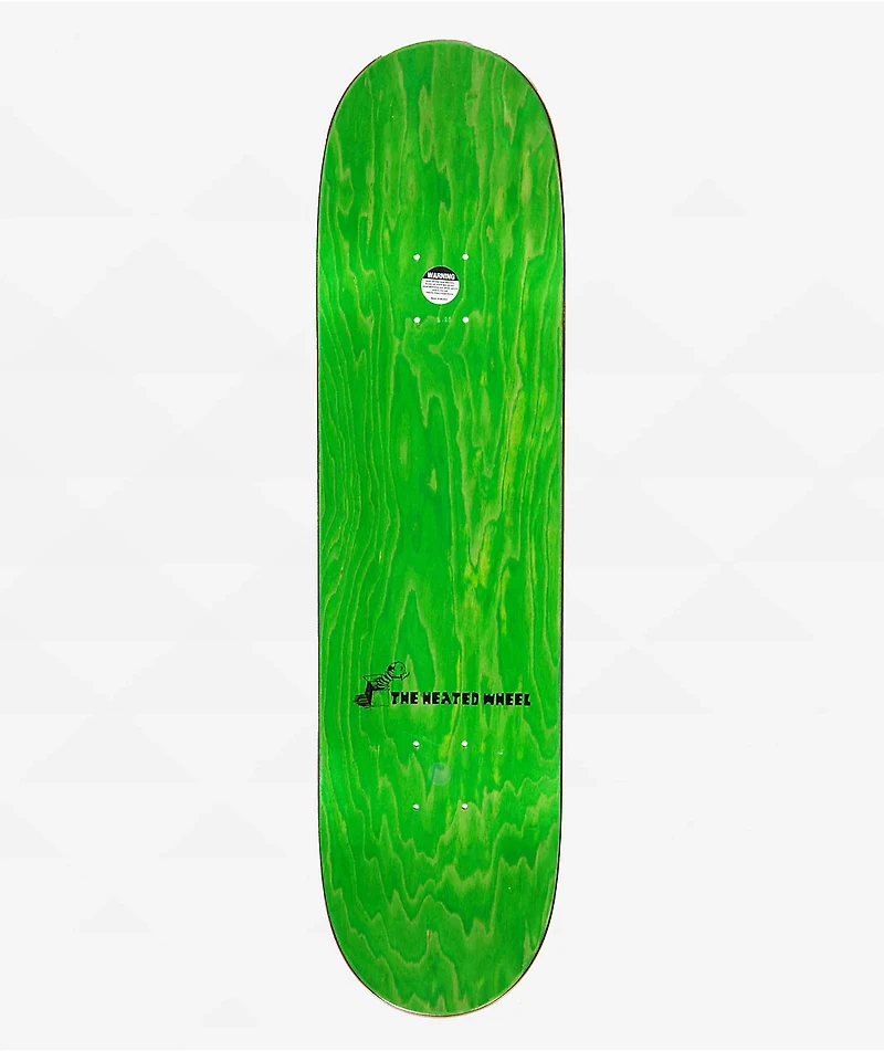 The Heated Wheel Eniz Fazliov 8.25" Skateboard Deck