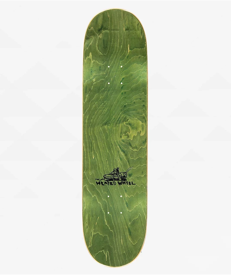 The Heated Wheel Fazliov Bellevue 8.25" Skateboard Deck