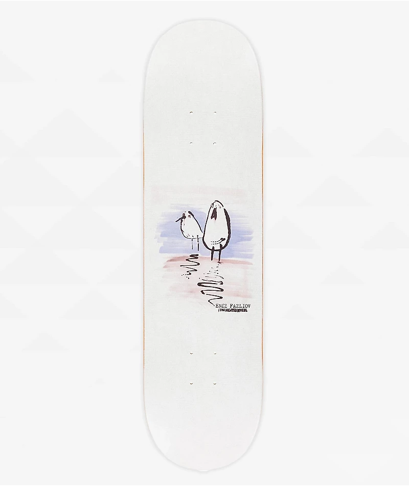 The Heated Wheel Fazliov Bellevue 8.25" Skateboard Deck