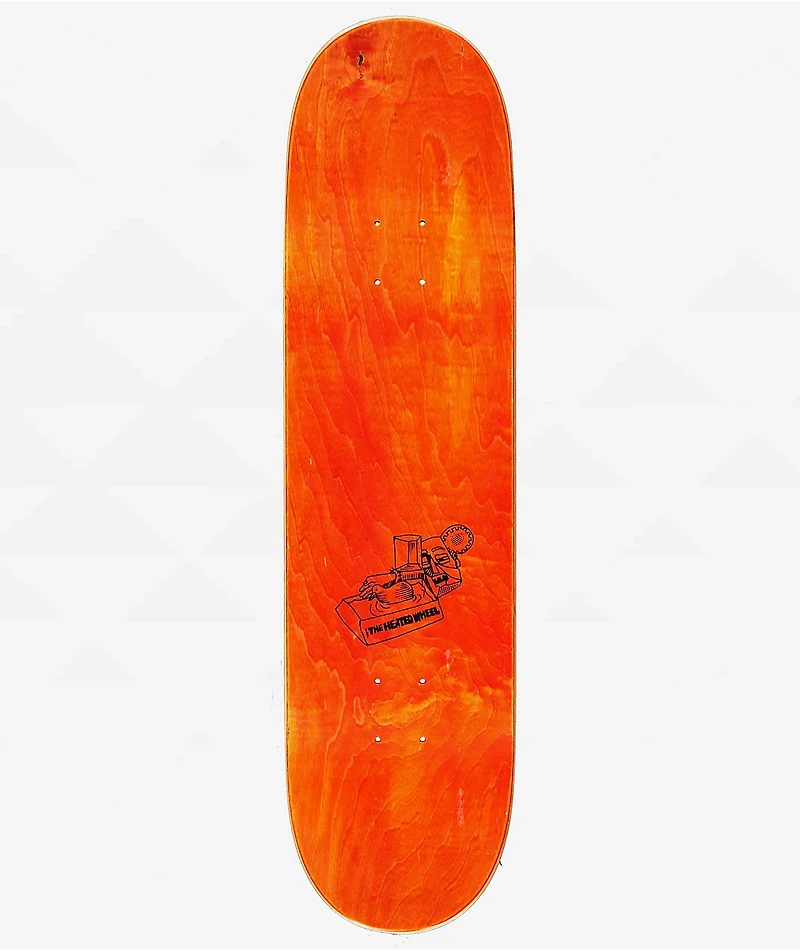 The Heated Wheel Fazliov Snake Charmer 8.25" Skateboard Deck