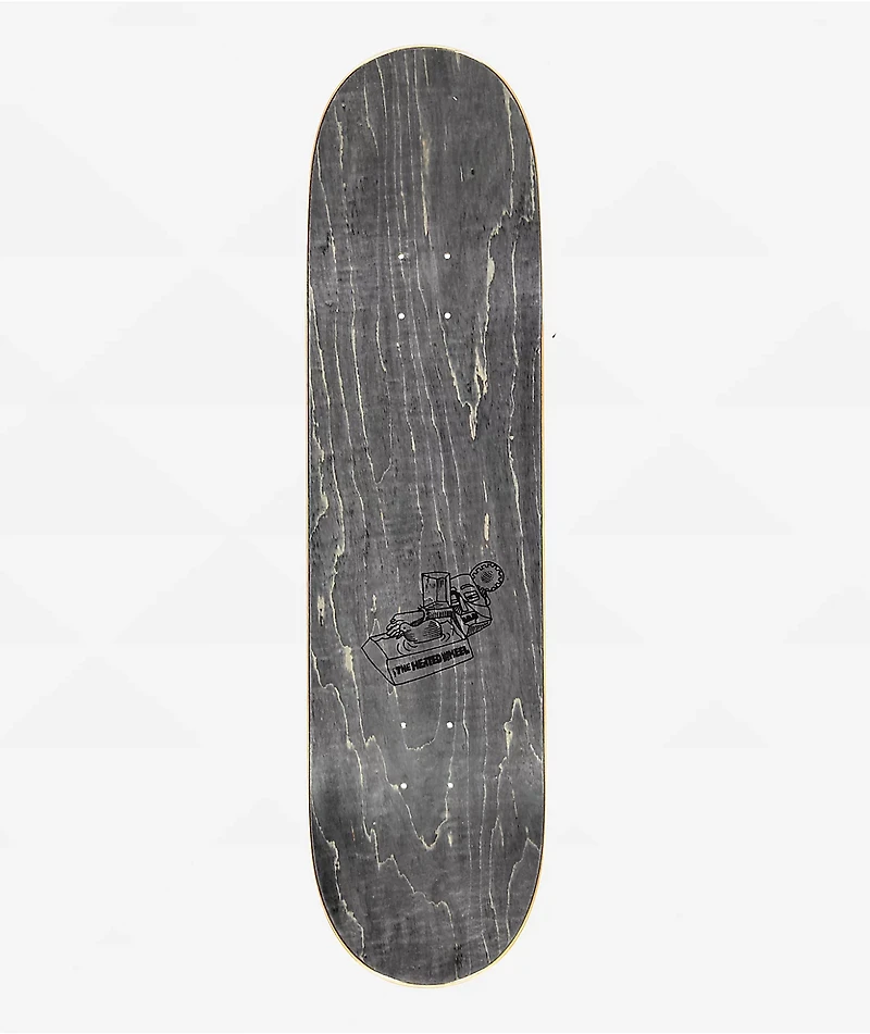 The Heated Wheel Grasshopper Guy 8.25" Skateboard Deck