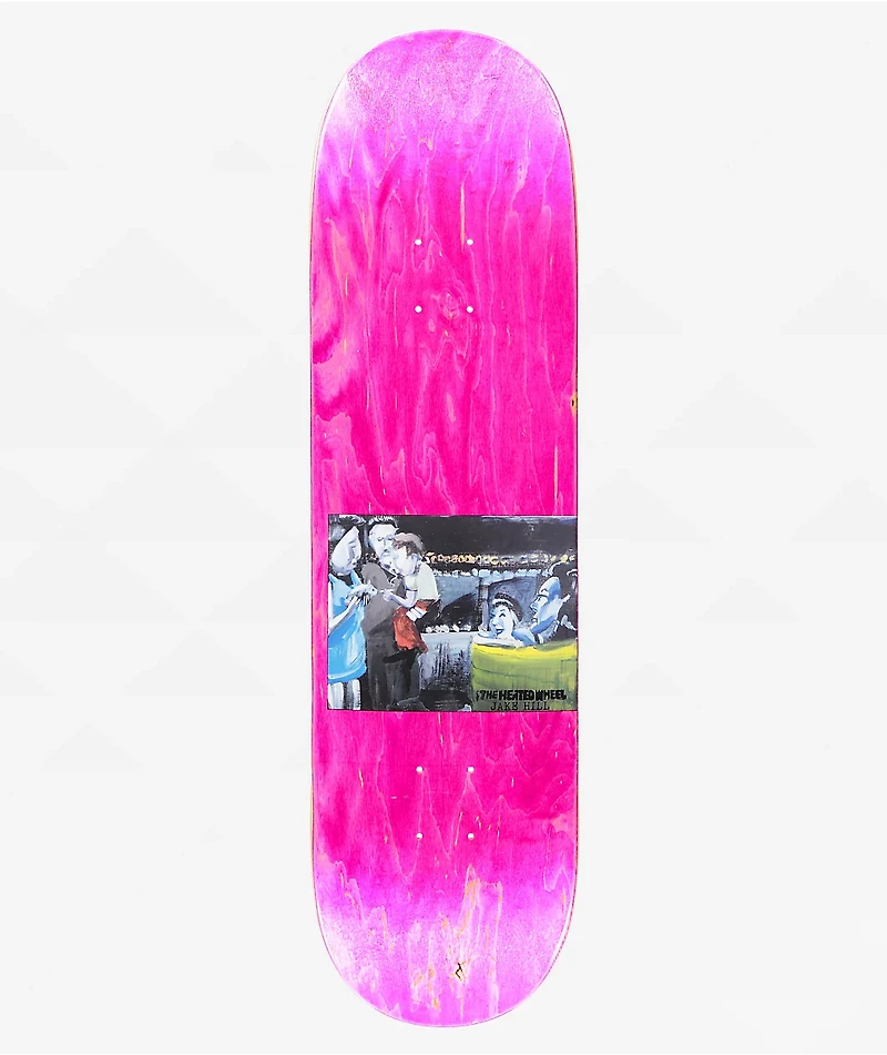 The Heated Wheel Hill On Holiday 8.5" Skateboard Deck