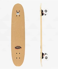 The Heated Wheel Polarizer Baja Cork Top 27.5" Cruiser Skateboard Complete