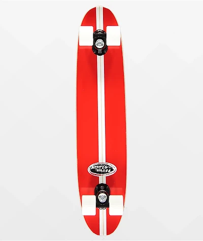 The Heated Wheel Polarizer Baja Cork Top 27.5" Cruiser Skateboard Complete