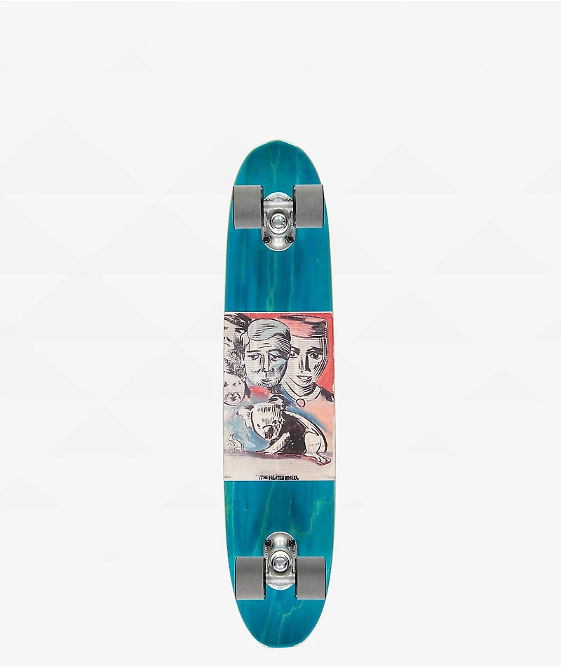 The Heated Wheel Queensland Polarizer 27.5" Cruiser Skateboard Complete
