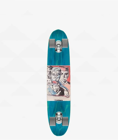 The Heated Wheel Queensland Polarizer 27.5" Cruiser Skateboard Complete