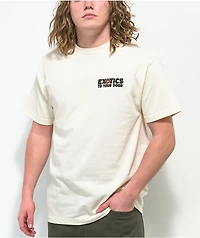 The High & Mighty 1-800-Exotics Cream T-Shirt