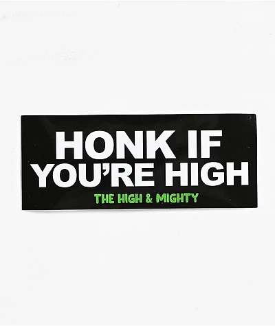 The High & Mighty Beep Beep Sticker